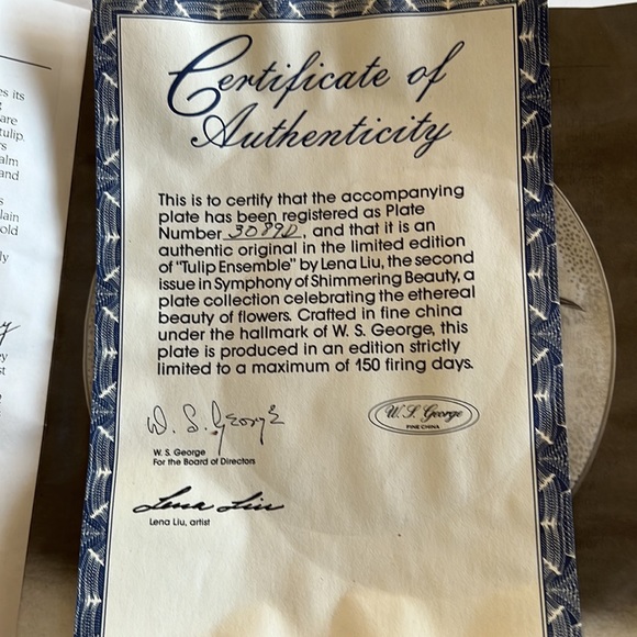 W.J. George “Tulip Ensemble” - Picture 4 of 4